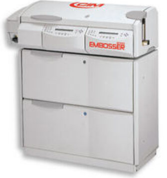 E2000 PRO SERIES – Double Plastic Embossing Module CIM